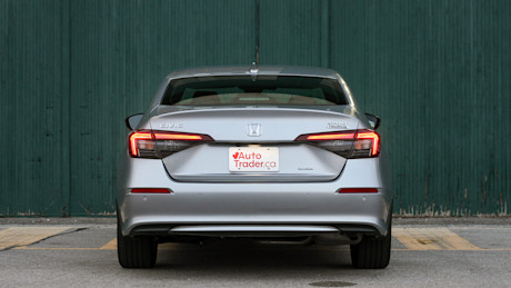 2025 Toyota Prius vs Honda Civic Hybrid Comparison Test Image