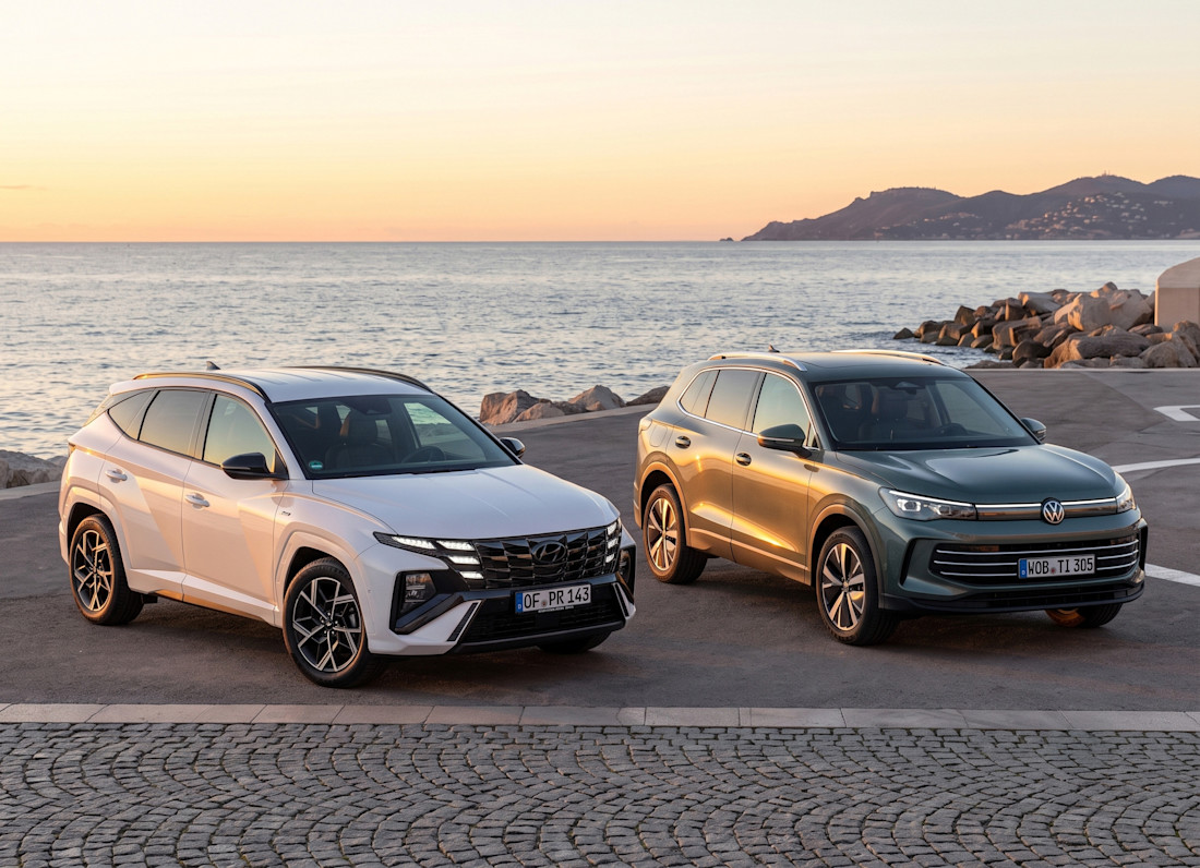 2026 VW Tiguan vs Hyundai Tucson Vergleich