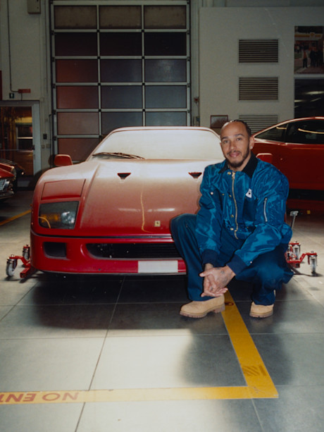 Ferrari F40 di Hamilton - Credit Hamilton