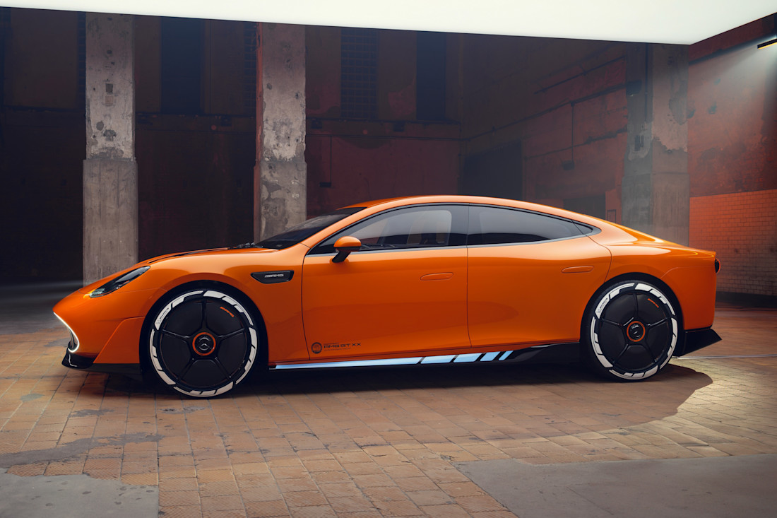 Mercedes Concept AMG GT XX: Plata o Plomo