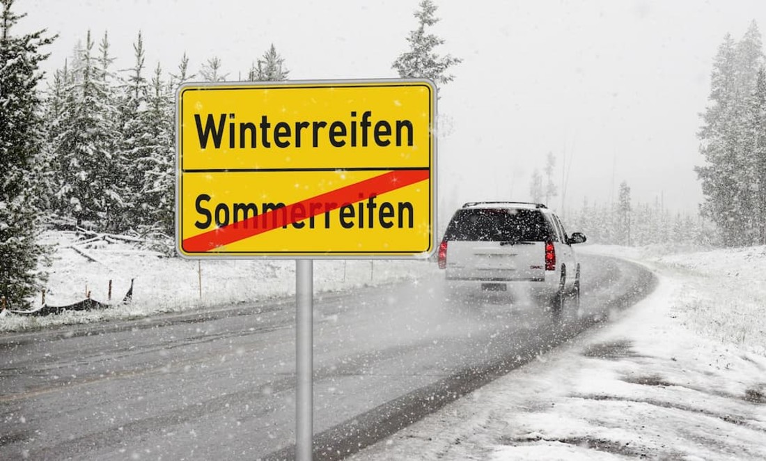 Sommerreifen und Winterreifen im Vergleich