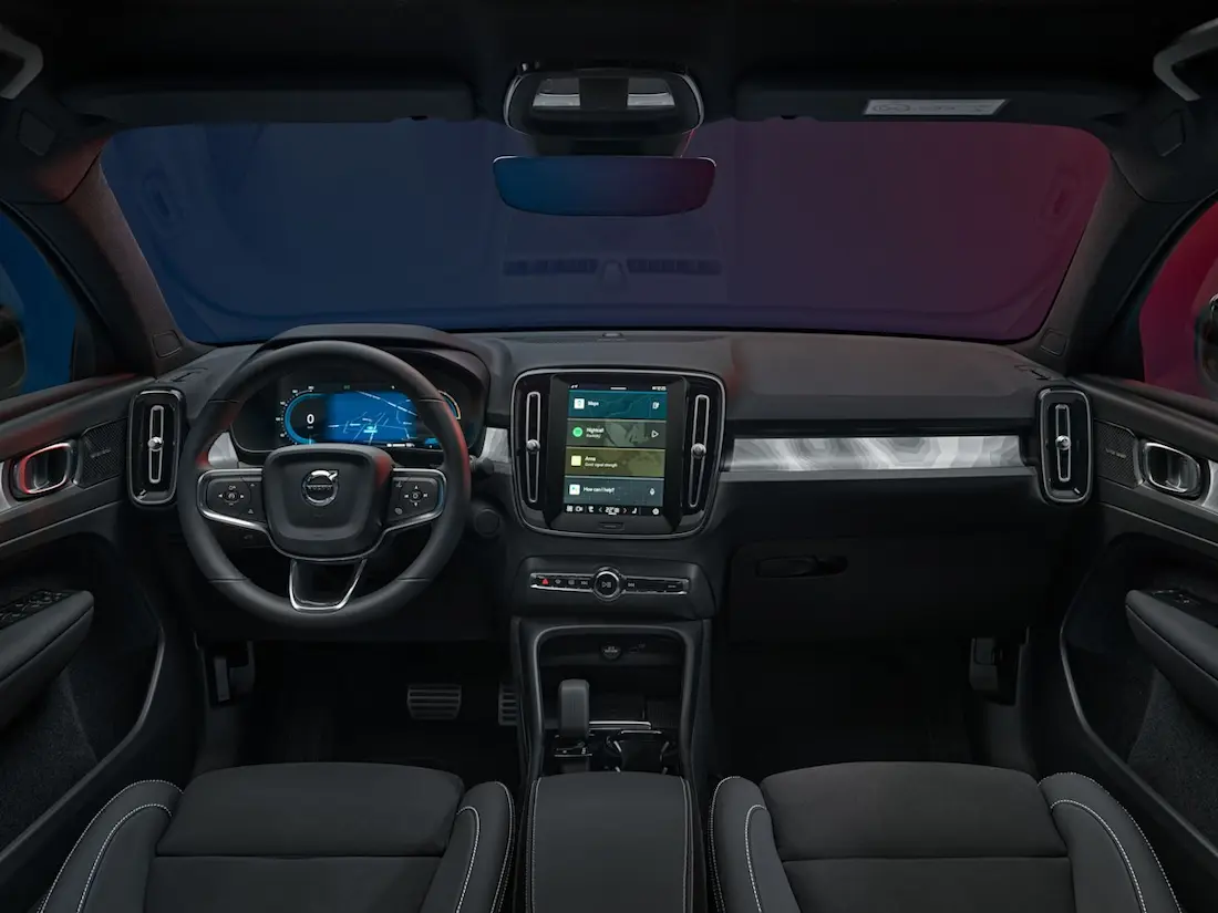Volvo XC40/C40 RWD (2023) interieur Volvo XC40/C40 RWD (2023) interieur