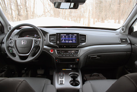 Honda Ridgeline Touring 2022 : essai hivernal Body Image