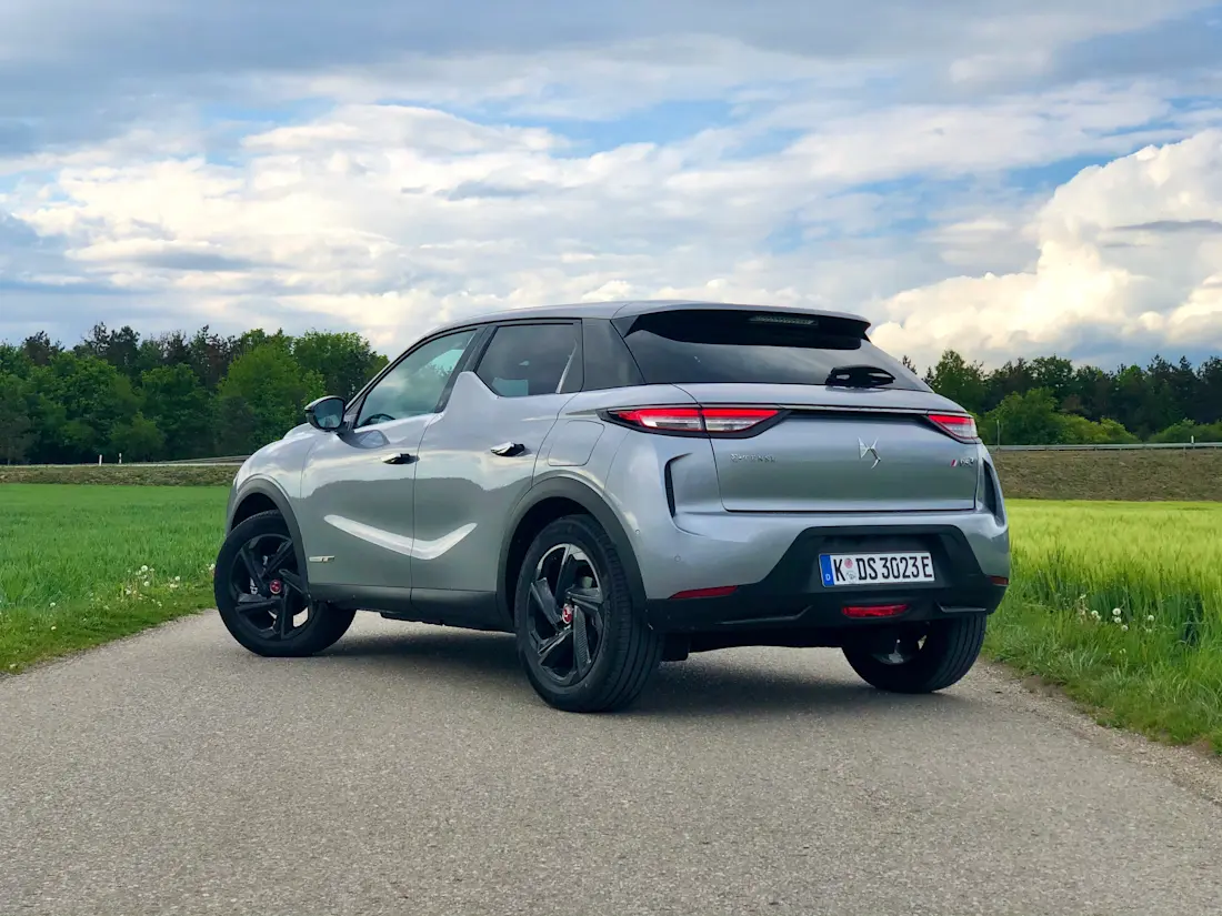 DS3 Crossback E-Tense 2020 Heck rechts DS3 Crossback E-Tense 2020 Heck rechts