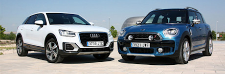 Comparativa: Audi Q2  vs MINI Countryman – Marcando tendencia