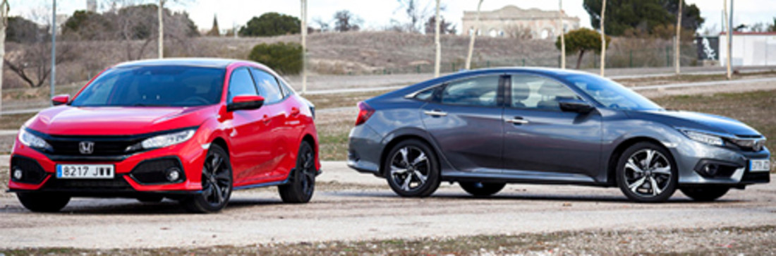Reportaje: Honda Civic – ¿4 o 5 puertas? ¿Cuál interesa más?