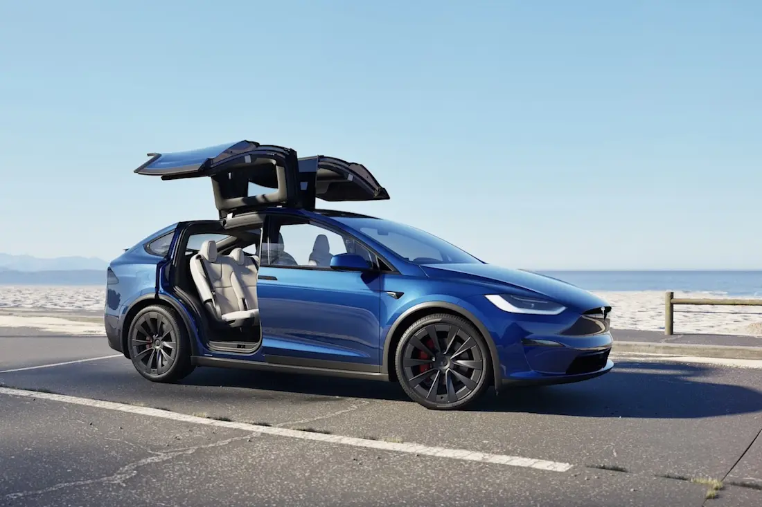 AS24 populairste EVs 2024 Tesla Model X