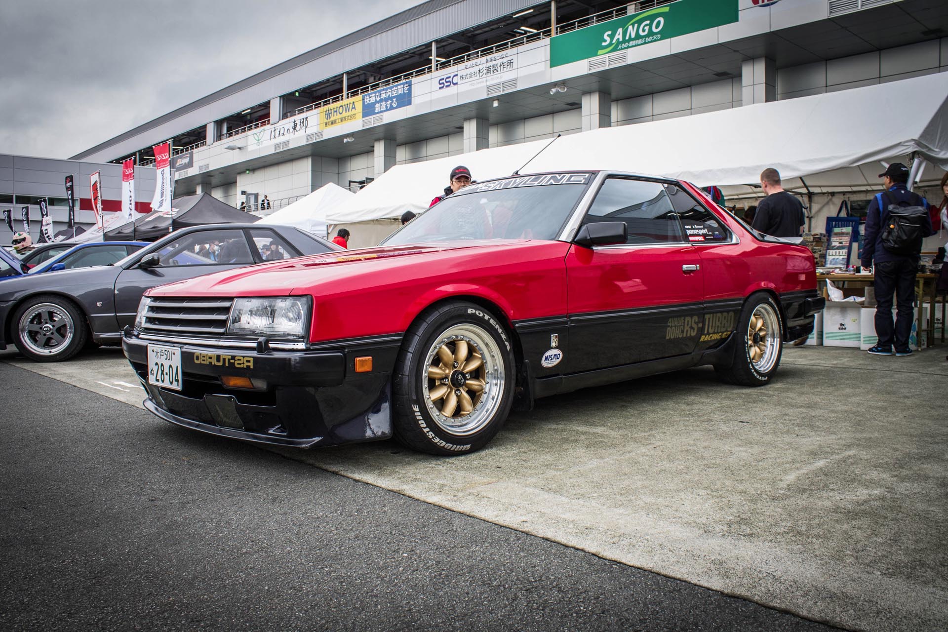 While the GT-R name was officially in hibernation, there would be two cars of interest to Skyline fans. The first of these was the RS-X, a boxy coupe with a turbocharged four-cylinder engine good for around 200 hp. Not too shabby.