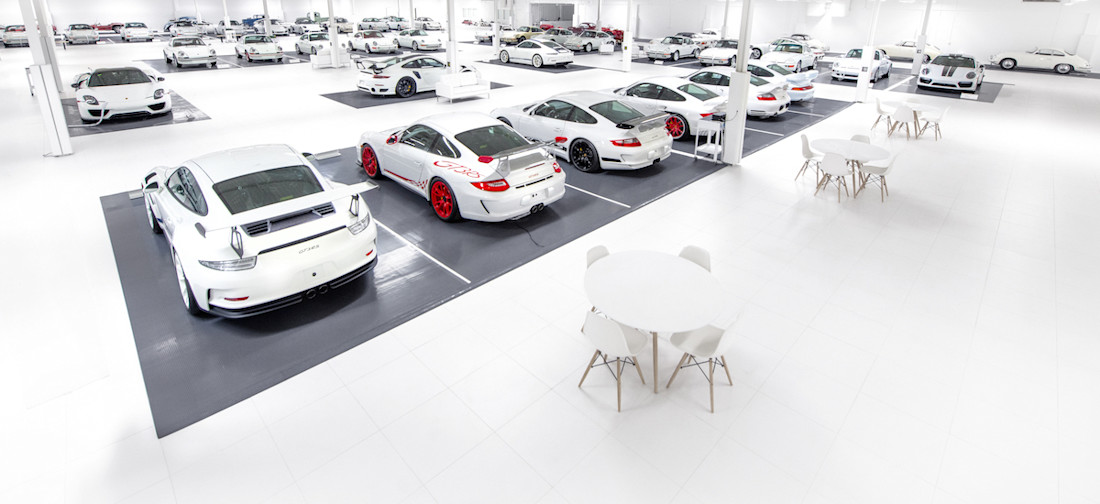 À vendre : lot de 56 Porsche blanches