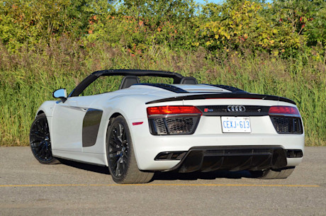 Essai routier : Audi R8 Spyder V10 Plus 2018 Image
