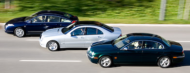 Vergleichstest: Citroën C6 vs. Jaguar S-Type vs. Mercedes E 280 – Dreikampf der Business-Diesel