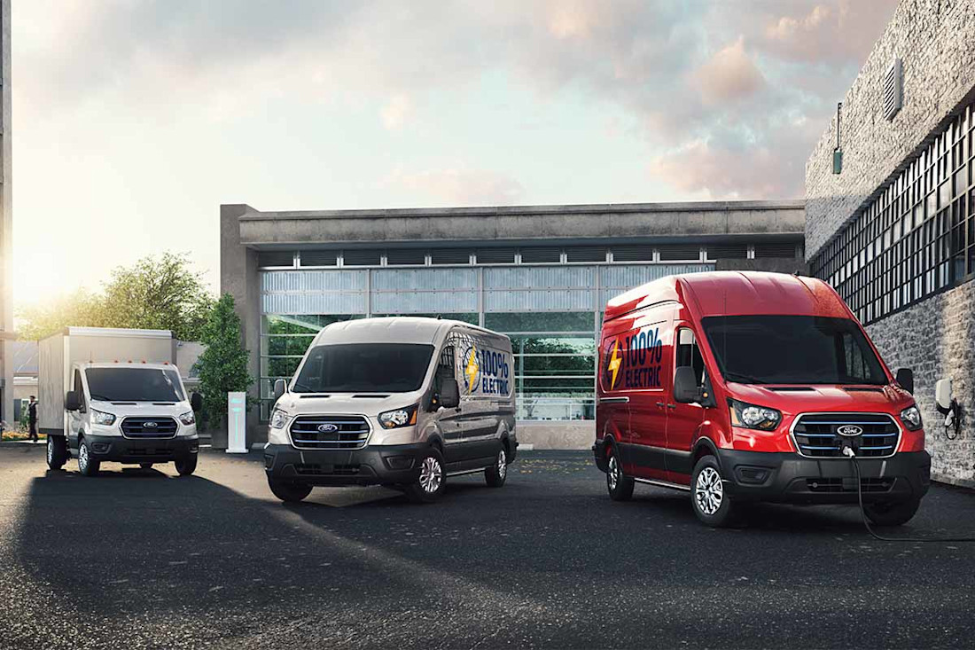Ford passe son Transit à l'électricité