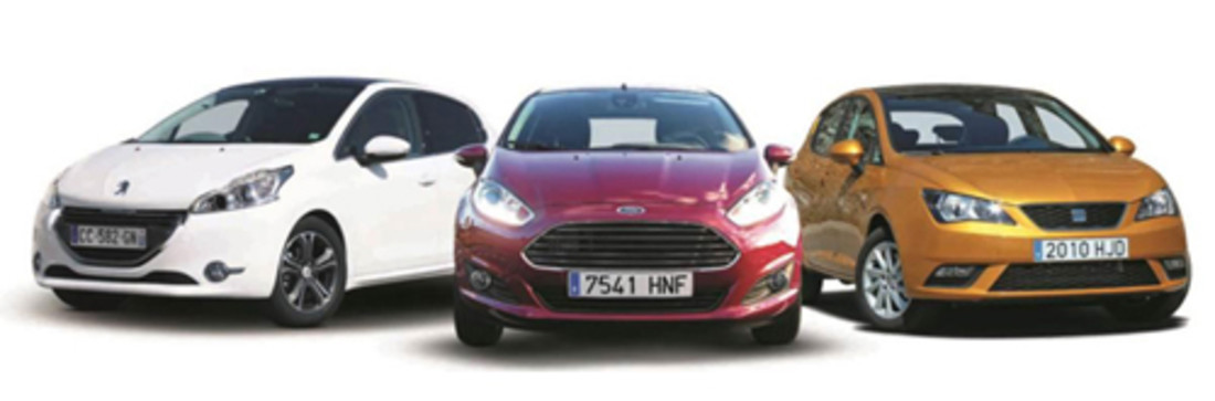 Comparativa: Ford Fiesta vs. Seat Ibiza vs. Peugeot 208 – Tres compactos turbodiésel muy interesantes