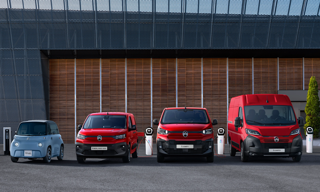 Citroen elektrische bestelwagens
