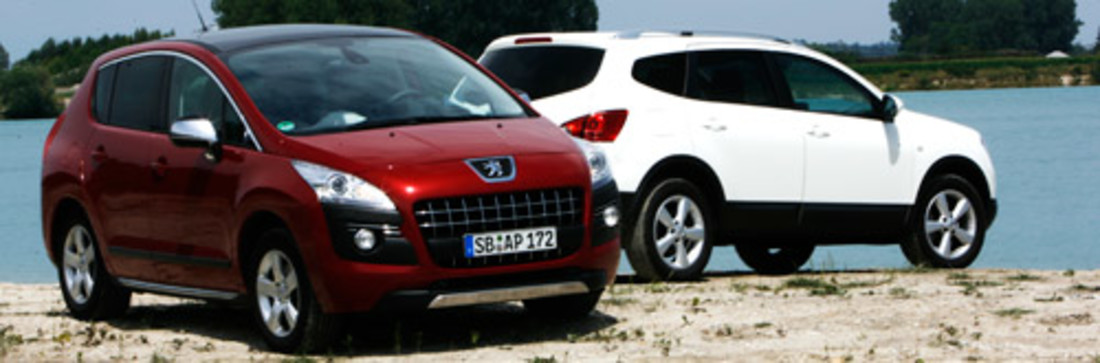 Vergleichstest: Nissan Qashqai+2 vs. Peugeot 3008 – Pseudo-Machos