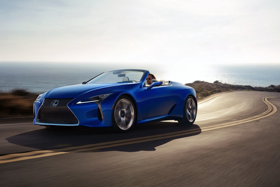 Lexus LC 500 Cabrio: Offenherziger Japaner