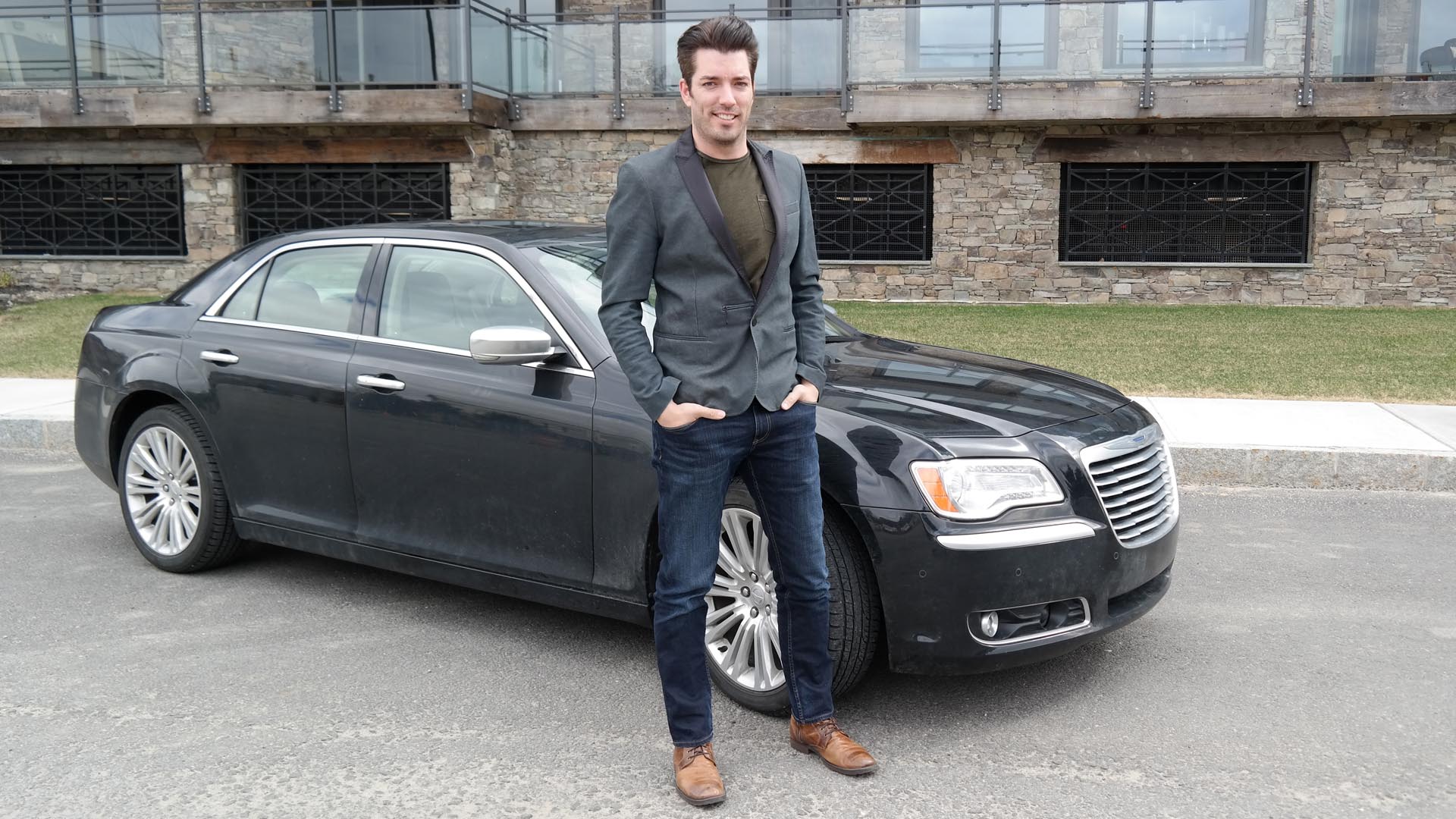 Jonathan with his 2014 Chrysler 300