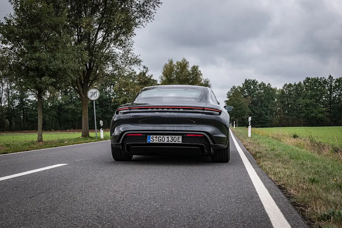 Porsche-Taycan-Rear