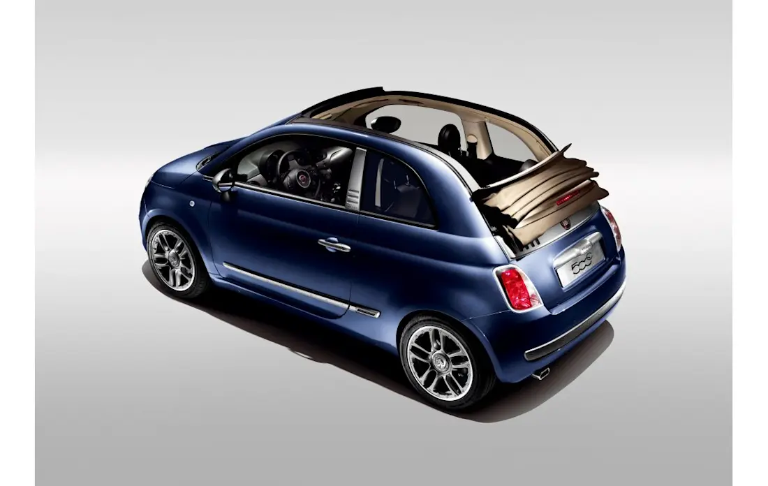 Fiat 500C Cabrio Back Fiat 500C Cabrio Back