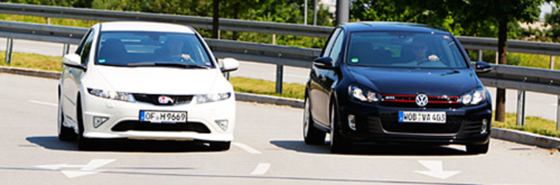 Comparativa: Honda Civic Type R vs. VW Golf GTI – Cuestión de gustos