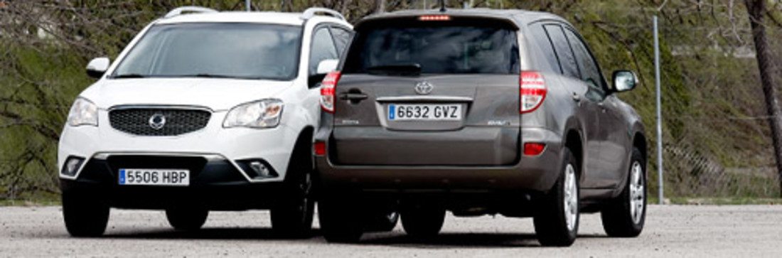 Comparativa: Ssangyong Korando Vs. Toyota RAV4 – Buenas alternativas
