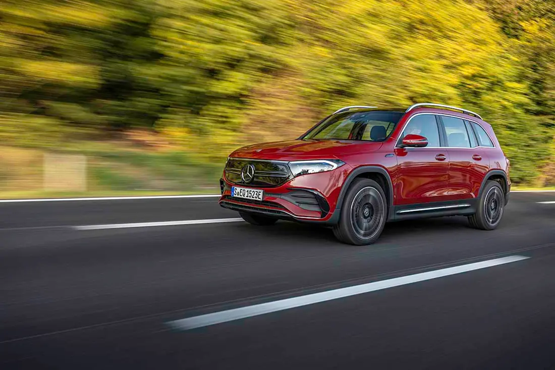 AS24 Mercedes EQB 2021 rijdend voor AS24 Mercedes EQB 2021 rijdend voor