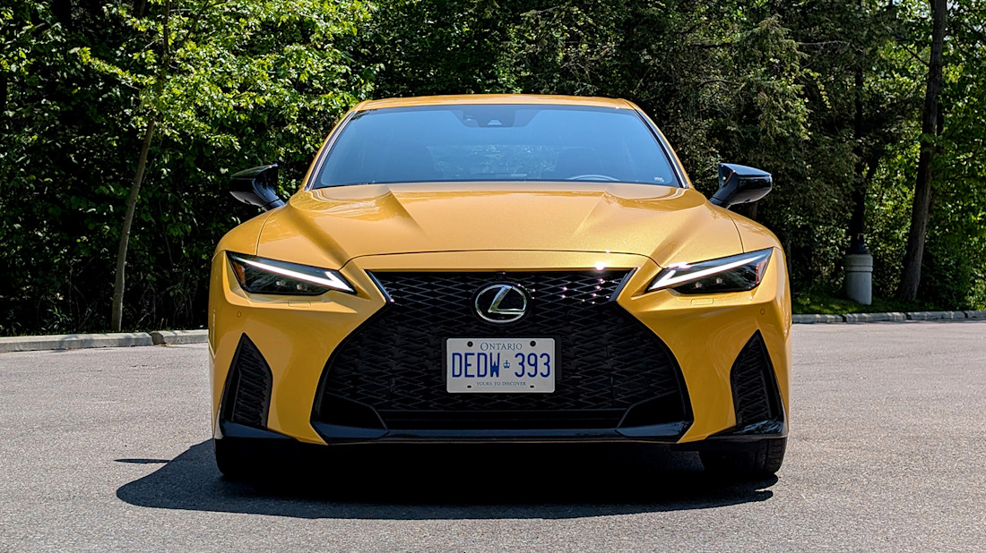 2025 Lexus IS 500 Review Body Image