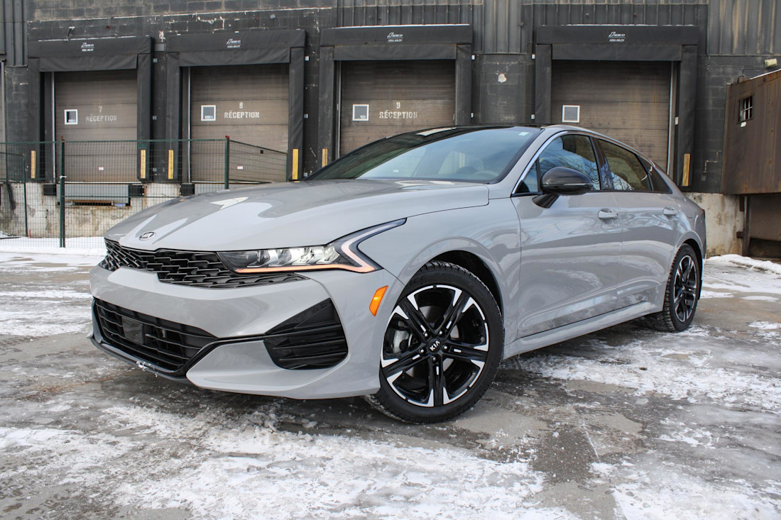 Kia K5 GT-Line 2021 : essai hivernal
