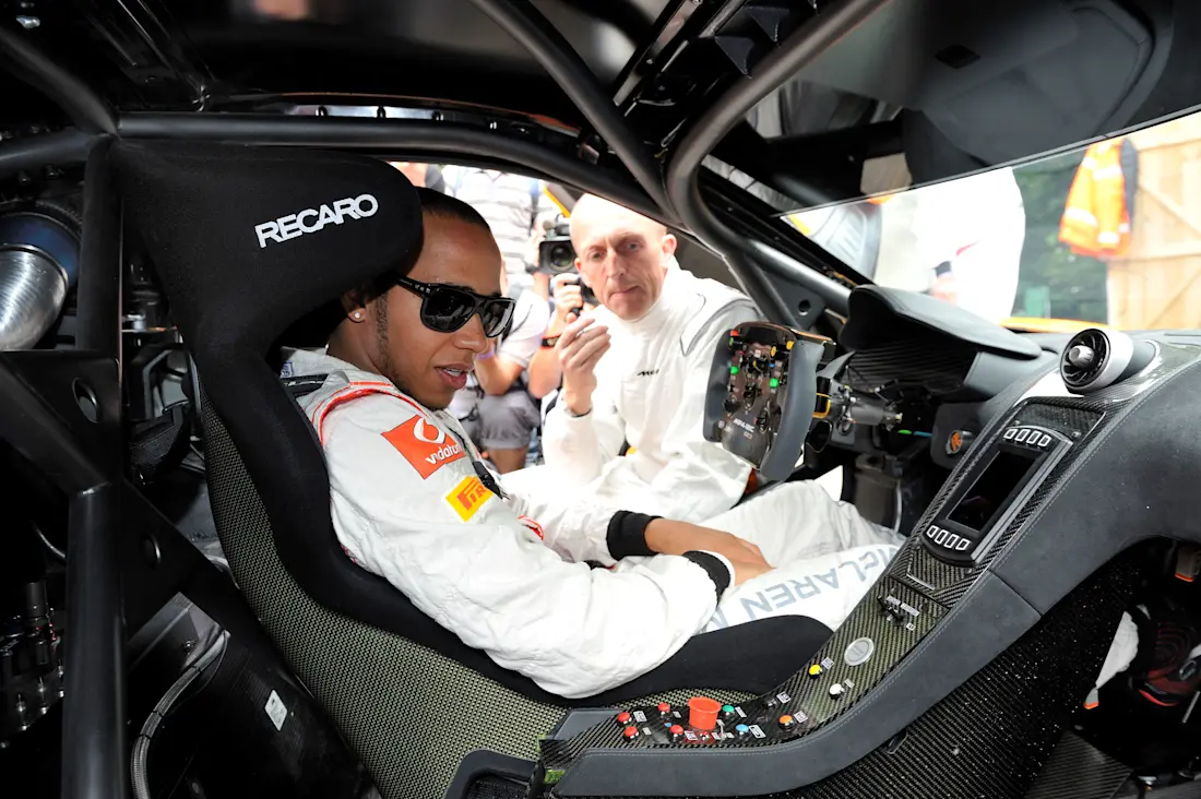 Jenson Button and Lewis Hamilton star in road and race...
