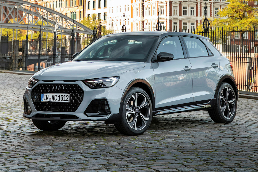 Audi A1 allstreet voorkant