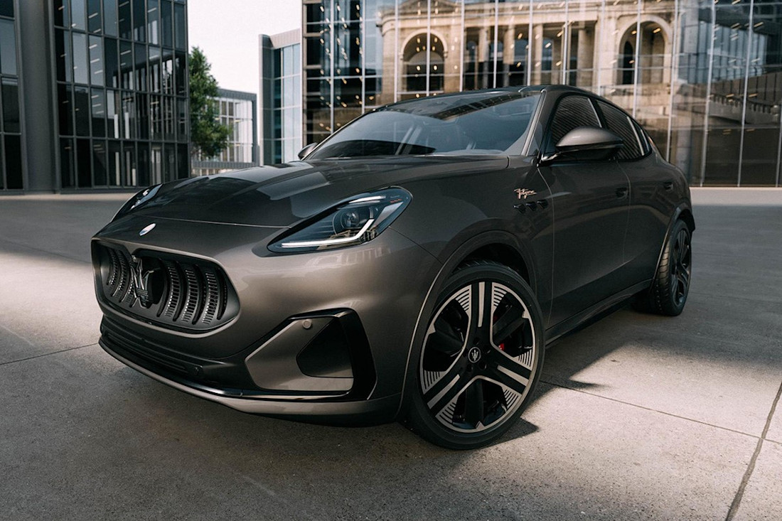 Le Maserati Grecale Folgore électrique gagne en autonomie (2025)
