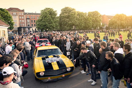 Editorial 1969 chevrolet camaro in 2015 gumball 3000 15 oskar bakke