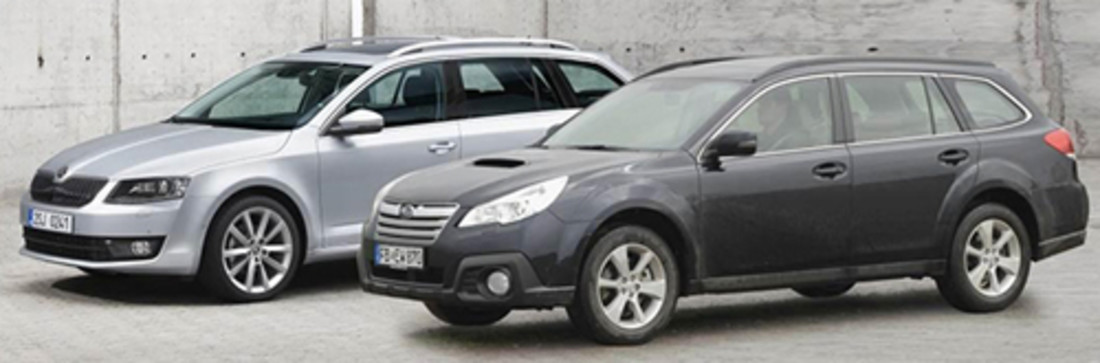 Comparativa: Skoda Octavia Combi vs. Subaru Outback – Casi perfectos