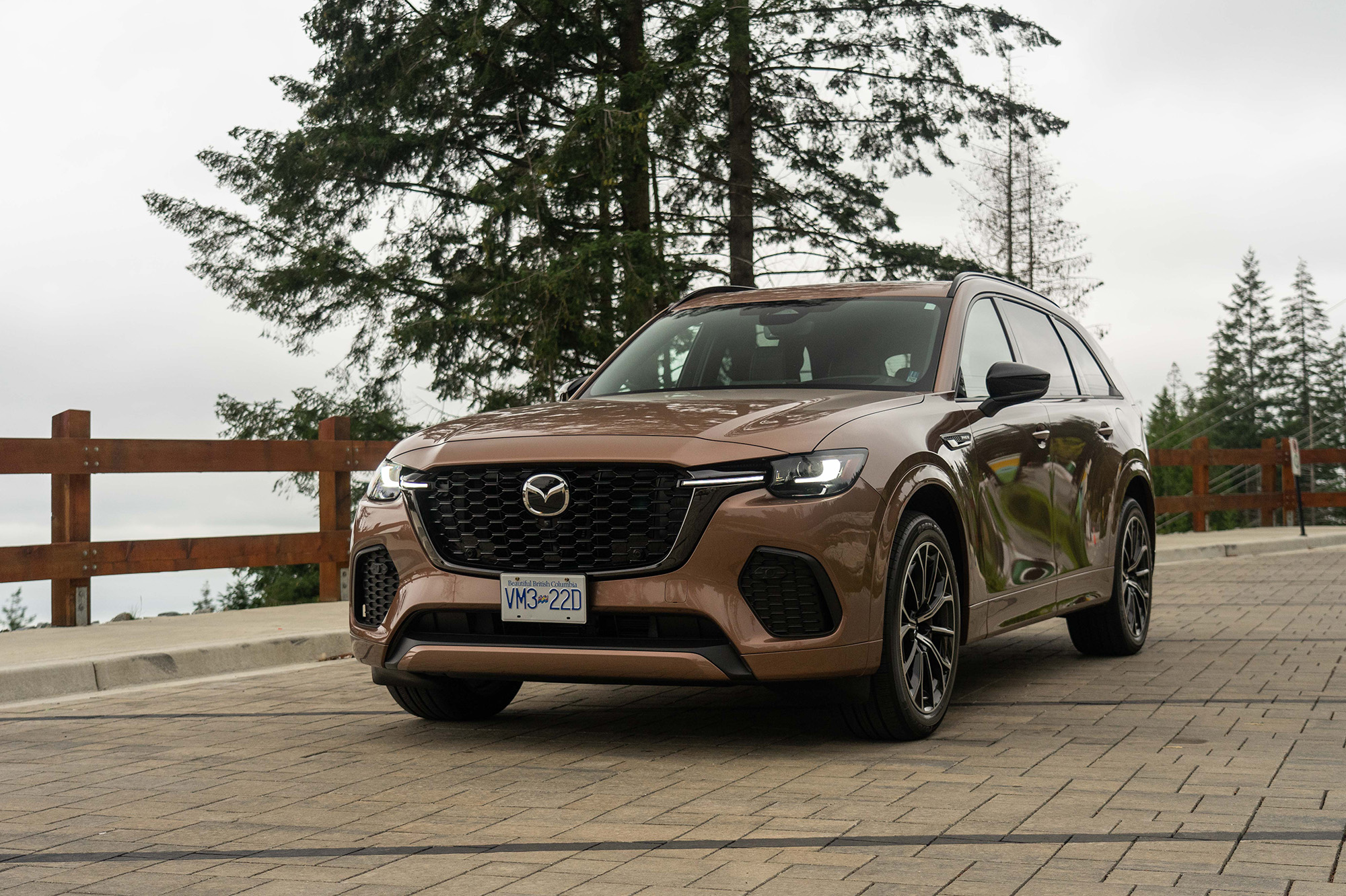 フラックスCX Mサイズ ブラウン 2025 Mazda CX-70 Review - AutoTrader.ca
