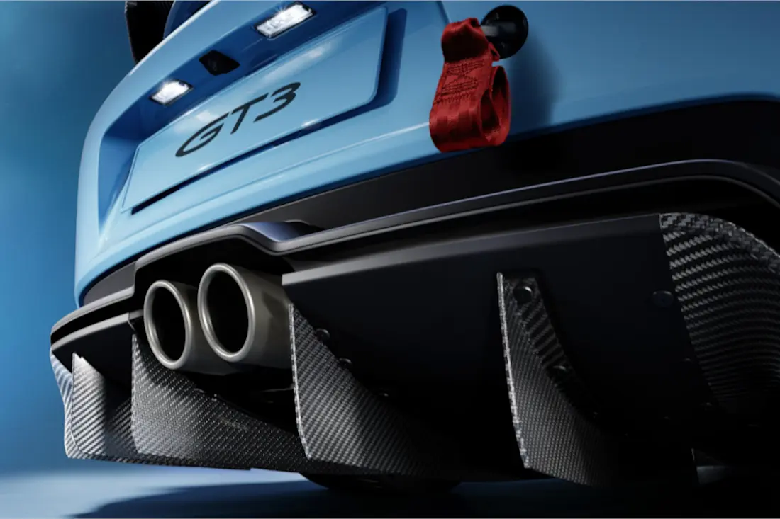 Difusor del Porsche 911 GT3 Manthey