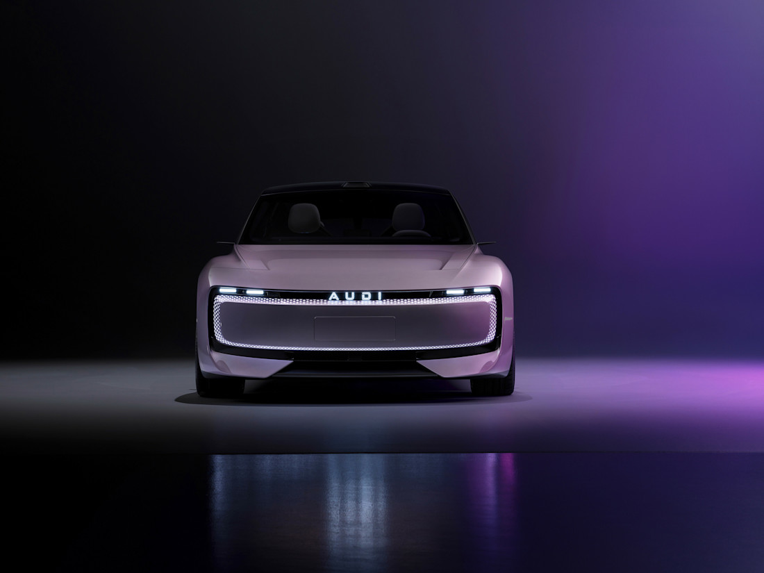 Audi stellt in China AUDI vor