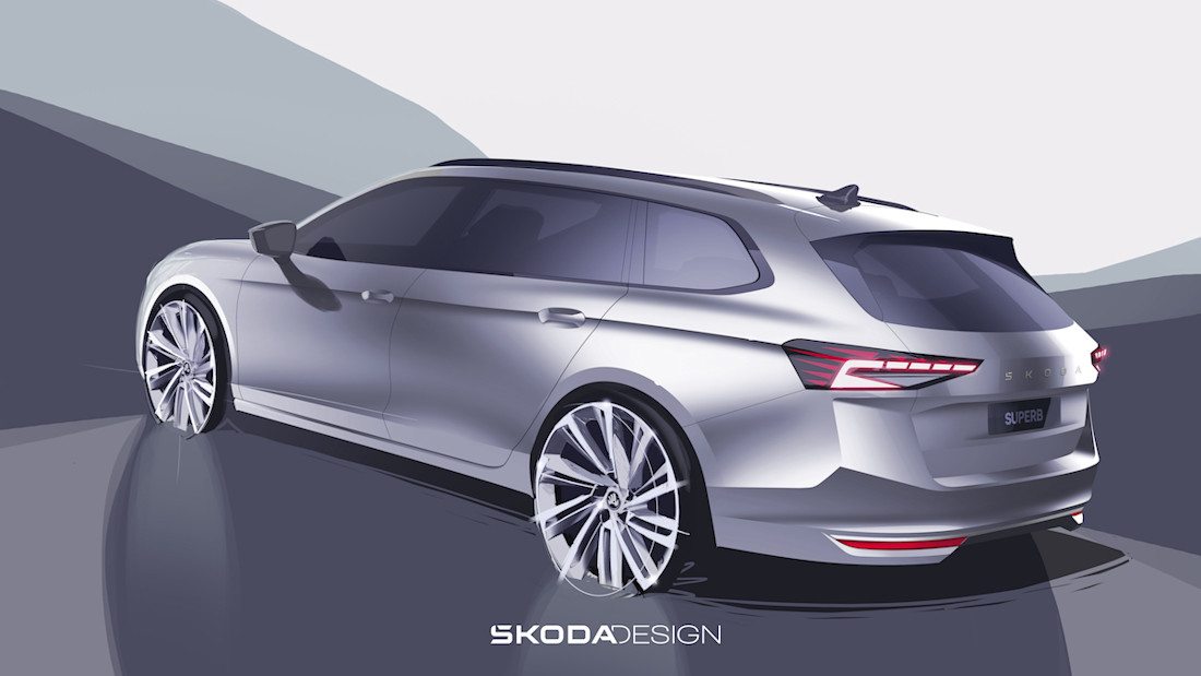 Preview: Skoda plaagt nog een laatste keer met nieuwe Superb