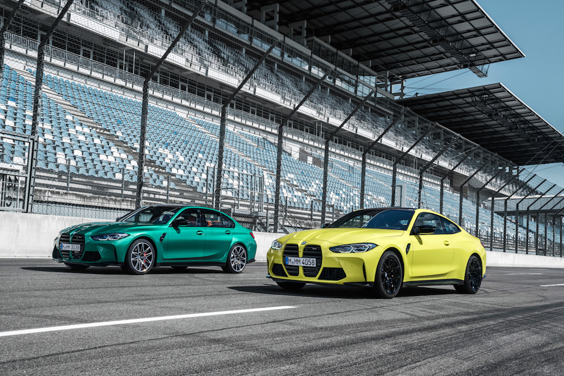 BMW M3 en M4 rijden het strijdtoneel op