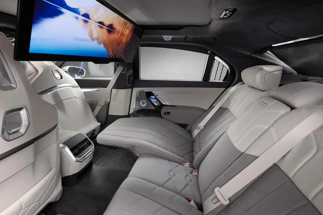 BMW 7 Reeks (2022) theatre screen BMW 7 Reeks (2022) theatre screen