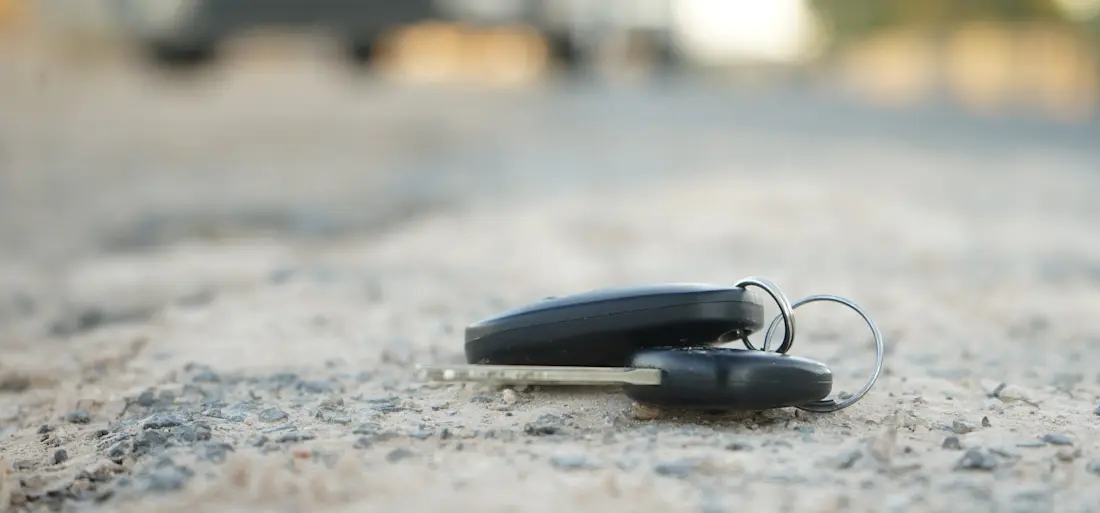 Lost car key, Autoschlüssel verloren Lost car key, Autoschlüssel verloren