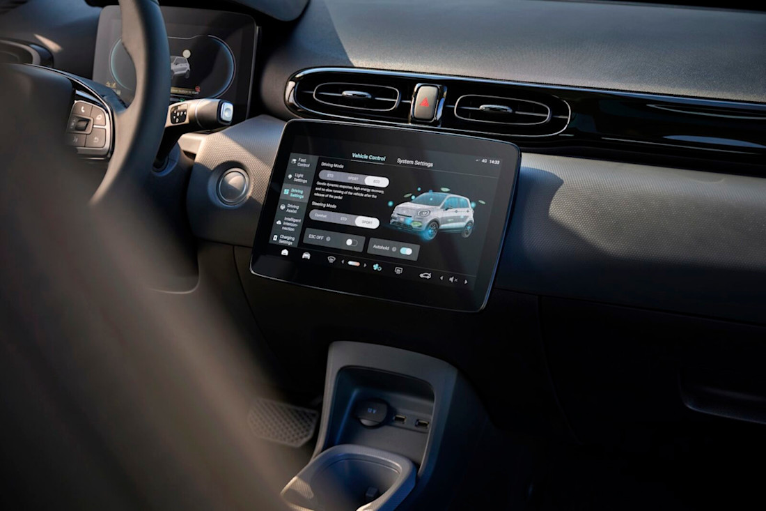 Leapmotor T03 dashboard